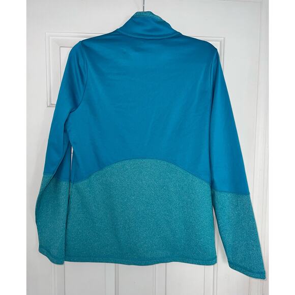 North Face Teal Zip-Up Jacket - Size Large - Picture 4 of 5